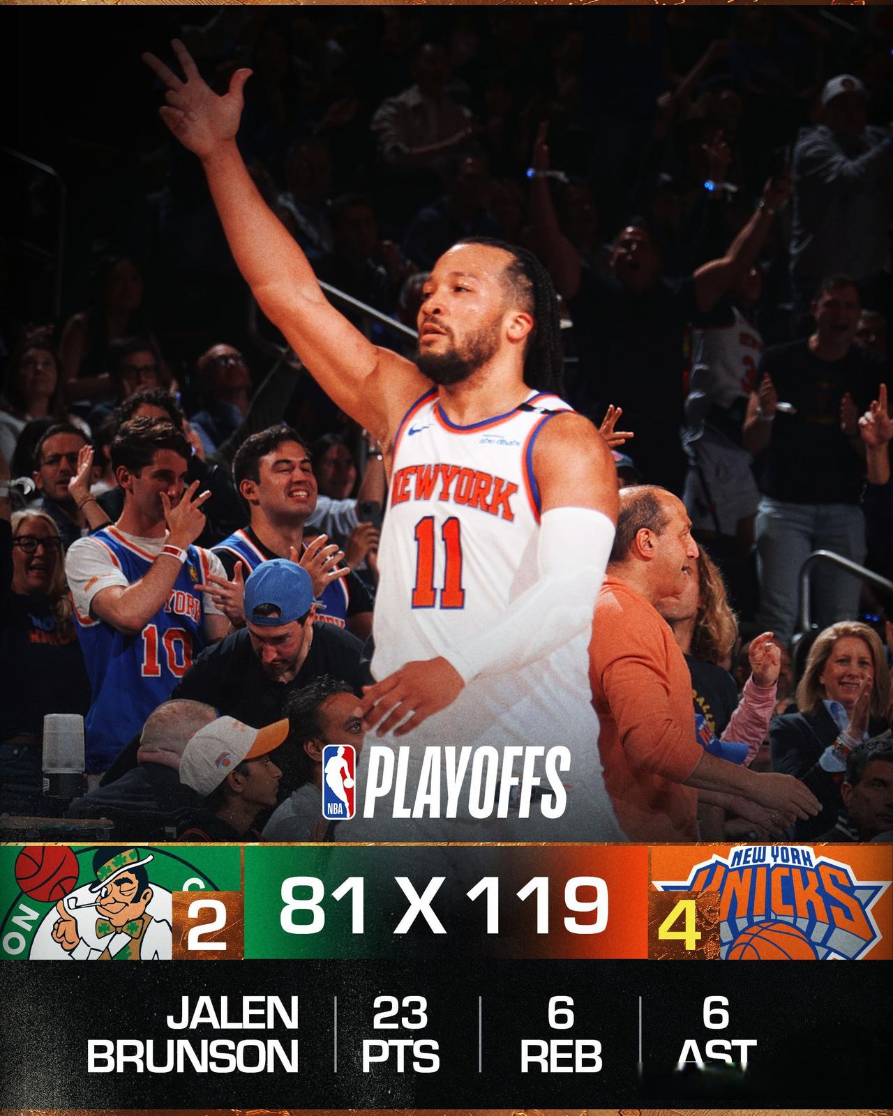 尼克斯胜骑士，波尔津吉斯得分王